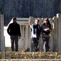 Nicolas Sarkozy and wife Carla Bruni taking a stroll with Giulia | Picture 113953